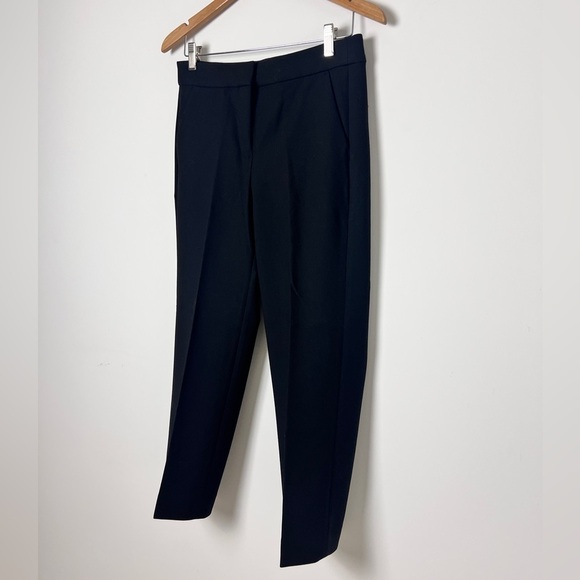 NEW J.Crew Black Petite Kate Straight-Leg Four Season Stretch Career Pants 8P - Picture 4 of 11